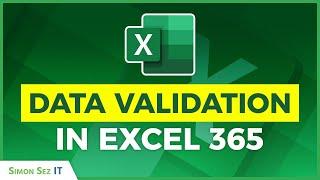 How to Use Data Validation in Excel 365