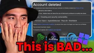 NEW Roblox BAN WAVE... Account Terminations?! (Executors, Bloxstrap & More)