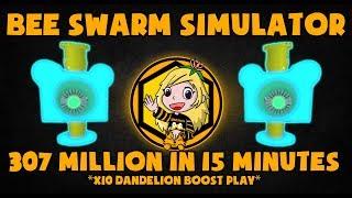 [NEW] 307 MILLION HONEY IN 15 MINUTES! - BOOST PLAY - BEE SWARM SIMULATOR