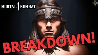 CONAN Trailer and Gameplay Breakdown! Plus some NEW Moves Coming to MK1!