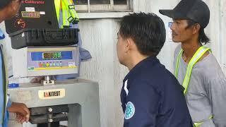 Kalibrasi Compression Machine Alat Kuat Tekan Beron