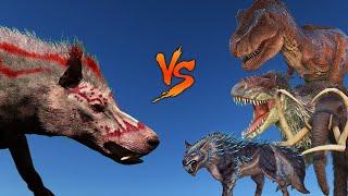 ANDREWSARCHUS vs ARK CREATURES