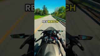 How to rev match a motorcycle for smooth downshifts. #bike