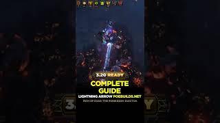 3.20 LIGHTNING ARROW - COMPLETE GUIDE | PoE Builds | #shorts #poe #pathofexile