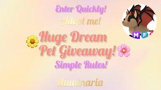 Huge Dream Pet Giveaway!! || Simple Rules! || Roblox Adopt me! [Open]