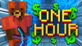 One HOUR of Money Making is CRAZY... | Minecraft Prisons #4