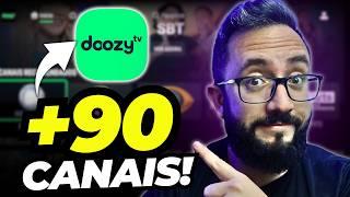 DOOZY TV | É grátis? Melhor que Globoplay? TOUR COMPLETO PELO APP