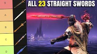 All 23 Straight Swords Ranked! Elden Ring Tier List Patch 1.13