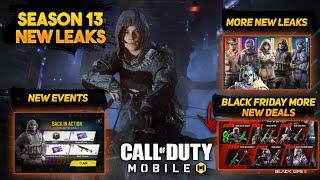 NEW FREE REWARDS EVENT | NEW SEASONAL EVENTS LEAKED | SEASON 13 NEW LEAKS | CALL OF DUTY MOBILE