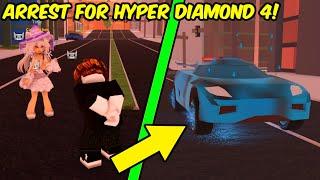 IF YOU ARREST ME, YOU WIN HYPER DIAMOND 4! | Roblox Jailbreak