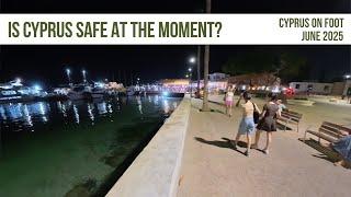 Is Cyprus Safe At The Moment? Let's Have A Nighttime Stroll Along The Sea Front And Discuss It.