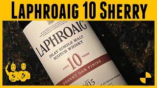 Laphroaig 10 Year Sherry Oak Finish Islay Single Malt Scotch Whisky