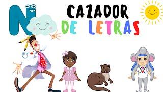 Cazador de Letras / Letra N / Aprender a Leer con El Profe Paco