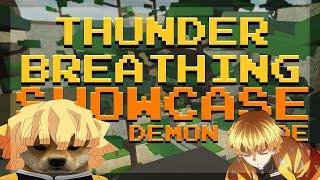 thunder breathing showcase