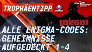 Wolfenstein: The New Order - 4x Erfolg/Trophäe - Alle Enigma-Codes [German/Deutsch]