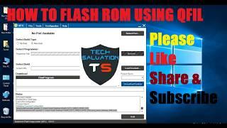 How To Flash ROM Using QFIL || QFIL Flashing Tool