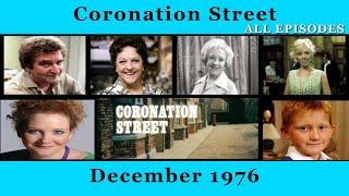 Coronation Street - All Episodes December 1976 | Coronation Street Full Episodes