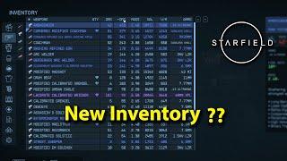 STARFIELD INVENTORY that you never got...