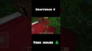 tree house in craftsman 5 | tree house#minecraft#craftman#mincraf#gaming #minecraft #gaming