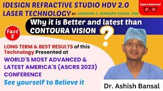 Idesign Refractive Studio 2.0 HDV laser Technology-Why it is Better and latest than CONTOURA VISION