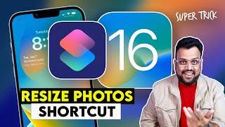 Resize Image & Photos using Free iOS 16 Shortcuts in Hindi- Resize Images Height and Width