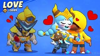 MECHA COLT ,SKADI JESSIE , LEON  Brawl Stars Funny Pose and Funny Skin