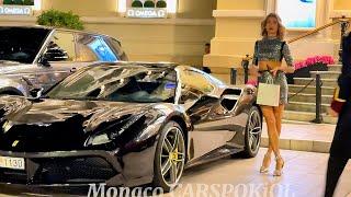 MADLEN PENEVA MONACO MOST STUNNING LADIES ARRIVALS in SUPERCARS  #monaco #supercars #viral #trending