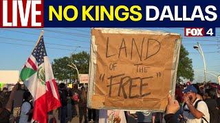 LIVE: "No Kings" Dallas protest | FOX 4 News