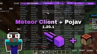 How to download Meteor Client on PojavLauncher 1.20.1 - 1.20.4 | PojavLauncher Hack Client 2024