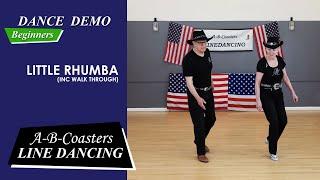 LITTLE RHUMBA - Line Dance Demo & Walk Through