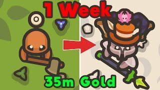 Taming.io I Got Fairy Badge In 1 Week! (35m gold)