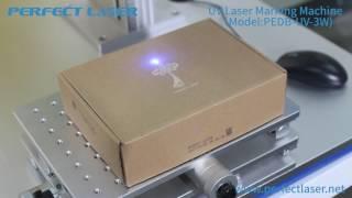 3W 355nm UV Fiber Laser Marking Machine