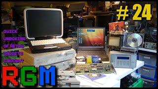 EBAY RETRO GADGETS I BOUGHT Video #24 INC SONY VAIO PCG-QR10 COMMODORE PC-I AJA IOHD and more #vaio