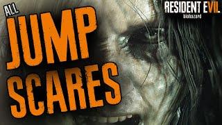 ALL JUMP SCARES and Scary Moments in Resident Evil 7: Biohazard