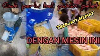 HARGA MESIN PEMBUAT PELET IKAN TERBUKTI HEMAT