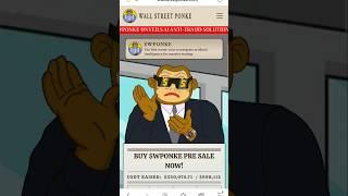 New Wall Street Ponke Meme Update #wallstreetpepe #wallstreetponke #ponke #shortsfeed #shorts #yt