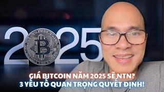 Giá bitcoin năm 2025 sẽ như thế nào? 3 yếu tố quan trọng quyết định!