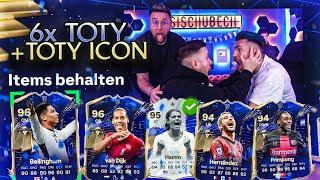 OMG!!!! 6x TOTY + TOTY ICON GEZOGEN  Das HEFTIGSTE TOTY Pack Opening  EA FC 24