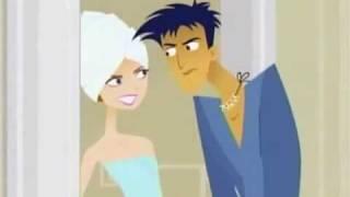 6Teen - Jen's Towel Falls Down