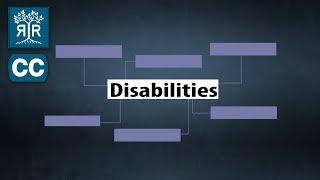 What Are Disabilities?