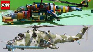 LEGO Custom Mi-24 Hind F | ЛЕГО Ми-24 | Review