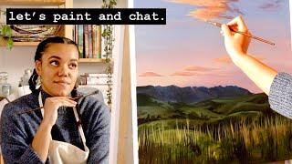 Stay Home With Me · Real-Time Paint and Chat · 1 Hour in the Studio · #6