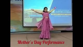 Mother's day performance | Ungli pakadke | Aanya Chawla |