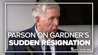 Raw video: Missouri Gov. Mike Parson discusses Kim Gardner's resignation