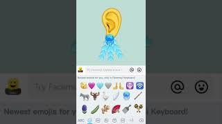 When I’m trying to make my new earring using favorite new emojis!#memes #fyp #viral #keyboard #emoji