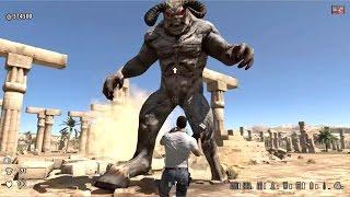 Serious Sam 3 BFE Jewel of the Nile intro, Last level, final boss fight and ending