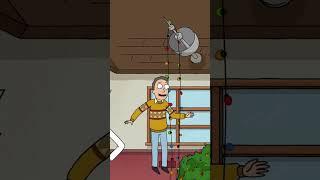 Rick makes Jerry lighter than air what could go wrong?#fyp #viral #shorts #tiktok #rickandmorty #lol