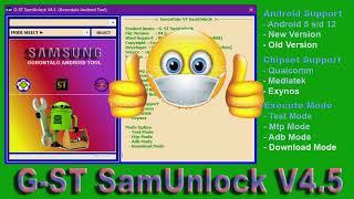 Update G-ST SamUnlock V4.5 - Solusi Perbaikan Samsung Terkunci