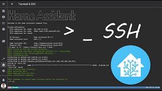 Enable SSH in Home Assistant and access files