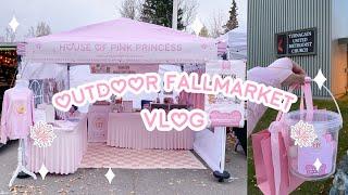 3RD ANNUAL TURNAGAIN FALL MARKET VLOG | WITH CUSTOMER CONVERSATION | TIME UPDATE